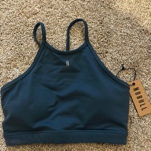 NWT NOBULL high neck halter sports bra